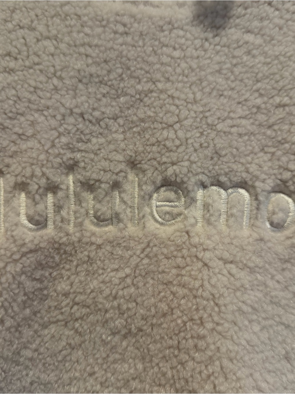 lululemon athletica Cream Sherpa Hoodie - Picture 2 of 5